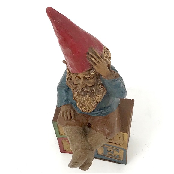 Tom Clark SPOCK LOVE Gnome VTG 1983 Signed - Picture 7 of 11